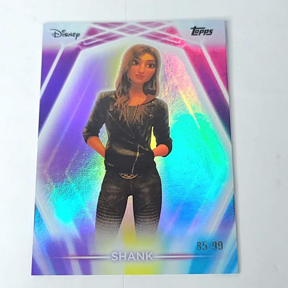 Shank Topps 2026 Disney Neon Holo Parallel Refractor Limited 85/99